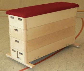 Roweco Sprungkasten 4-teilig multiplex rot I TOBA-Sport.Shop